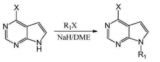 （4-氯-7H-吡咯并[2，3-D]嘧啶-7-基）甲基特戊酸酯的制备及应用