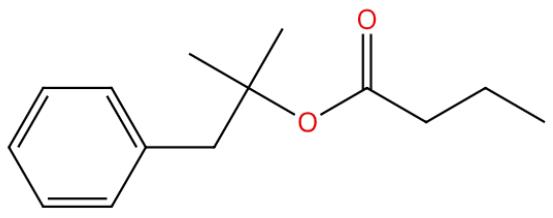 丁酸二甲基苄基原酯的化学特性及其用途