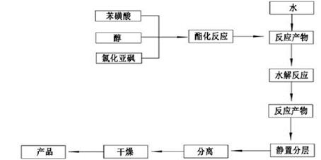 图1 炔丙基苯磺酸制备工艺流程图.png