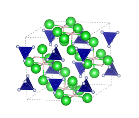 Crystal structure of CHROMIUM(III) NITRIDE