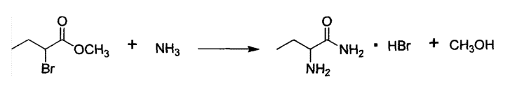 2-溴丁酸甲酯的氨化反应