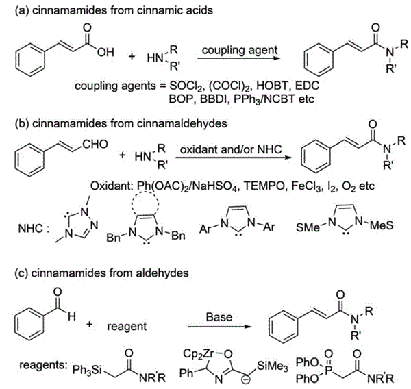 肉桂酰胺 3种制备方法