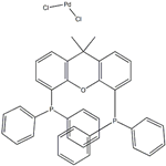 Dichloro[9,9-dimethyl-4,5-bis(diphenylphosphino)xanthene]palladium(II) pictures