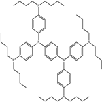 N,N,N',N'-tetrakis[4-(dibutylamino)phenyl]benzene-1,4-diamine pictures