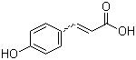 CAS # 7400-08-0, 4-Hydroxycinnamic acid, 3-(4-Hydroxyphenyl)acrylic acid, p-Hydroxy-cinnamic acid