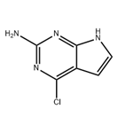 2-Amino-4-chloropyrrolo[2,3-d]pyrimidine pictures