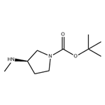 1-Pyrrolidinecarboxylicacid,3-(methylamino)-,1,1-dimethylethylester,(R)-(9CI) pictures