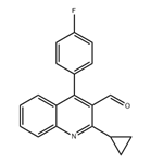 2-Cyclopropyl-4-(4-fluorophenyl)quinoline-3-carboxaldehyde pictures