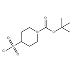 4-CHLOROSULFONYL-PIPERIDINE-1-CARBOXYLIC ACID TERT-BUTYL ESTER pictures