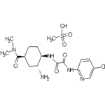 N1-[(1S,2R,4S)-2-amino-4-(dimethylcarbamoyl)cyclohexyl]-N2-(5-chloropyridin-2-yl)ethanediamide methanesulfonic acid pictures
