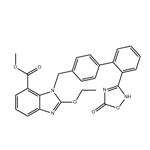 1-((2'-(2,5-dihydro-5-oxo-1,2,4-oxadiazol-3-yl)(1,1'-biphenyl)-4-yl)methyl)-2-ethoxy-1h-benzimidazole-7-carboxylic acid methyl ester pictures