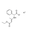 Potassium (R)-[(3-ethoxy-1-methyl-3-oxoprop-1-enyl)amino]phenylacetate pictures