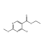 ethyl 4-chloro-2-methylthio-5-pyrimidine-carboxyl pictures