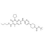 tert-butyl 4-(6-(8-cyclopentyl-5-methyl-7-oxo-6(1-propoxyvinyl) -7,8-dihydropyrido[2,3-d]pyrimidin)-2-ylamino)pyridine-3-yl) piperazine-1-carboxylate pictures