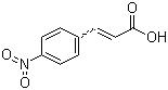 CAS # 619-89-6, 4-Nitrocinnamic acid, 3-(4-Nitrophenyl)-2-propenoic acid, p-Nitrocinnamic acid, 3-(4-Nitrophenyl)acrylic acid