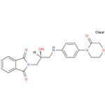 2-[(2R)-2-HYDROXY-3-[[4-(3-OXO-4-MORPHOLINYL)PHENYL]AMINO]PROPYL]-1H-ISOINDOLE- 1,3(2H)-DIONE pictures