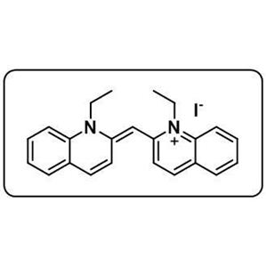 Quinolinium；1-ethyl-2-[(1-ethyl-2(1H)-quinolinylidene)methyl]-, iodide