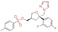 (5R-cis)-甲苯-4-磺酸 5-(2,4-二氟苯基)-5-(1H-1,2,4-三氮唑-1-基)甲基四氢呋喃-3-基甲基酯