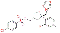 (3S-顺式)-4-氯苯磺酸[5-(2,4-二氟苯基)四氢-5-(1H-1,2,4-三唑-1-基甲基)-3-呋喃基]甲基酯