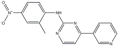 N-(2-甲基-4-硝基苯基)-4-(吡啶-3-基)嘧啶-2-胺