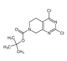 2,4-二氯-5,6-二氢吡啶并[3,4-d]嘧啶-7-甲酸叔丁酯；916420-27-4