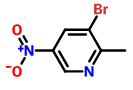 3-溴-2-甲基-5-硝基吡啶