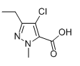 4-氯-3-乙基-1-甲基-1H-吡唑-5-羧酸
