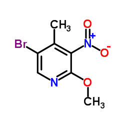 5-溴-2-甲氧基-4-甲基-3-硝基吡啶