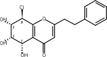8-氯-2-（2-苯乙基）-5,6,7-三羟基-5,6,7,8-四氢色酮
