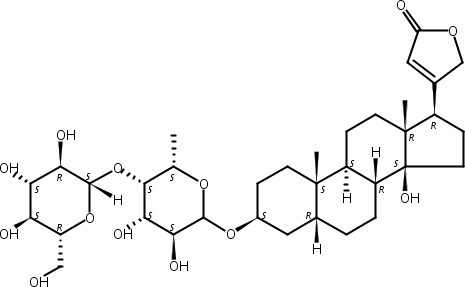 洋地黄毒苷元葡萄糖基岩藻糖苷