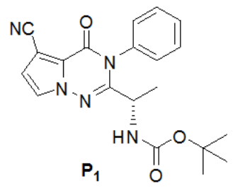 (S)-(1-(5-氰基-4-氧代-3-苯基-3,4-二氢吡咯并[2,1-f][1,2,4]三嗪-2-基)乙基)氨基甲酸叔丁酯