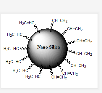 乙烯基二氧化硅纳米粒子