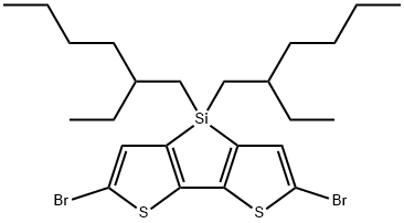 2,6-二溴-4,4-双(2-乙基己基)-4H-硅杂环戊二烯并[3,2-B:4,5-B']二噻吩