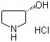 CAS 登录号：122536-94-1, (S)-3-羟基吡咯烷盐酸盐