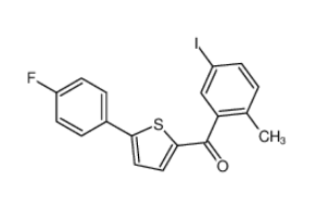 (5-(4-氟苯基)-噻吩-2-基)(5-碘-2-甲基苯基)酮