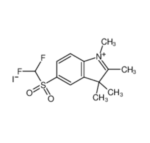 5-二氟甲基磺酰基-1，2，3，3-四甲基吲哚-1-碘化物