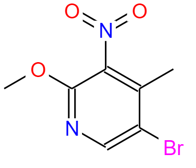 2-甲氧基-3-硝基-4-甲基-5-溴吡啶