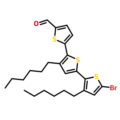 5-[5-(5-溴-3-己基噻吩-2-基)-3-己基噻吩-2-基]噻吩-2-甲醛