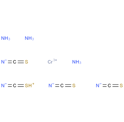 四硫氰基二氨络铬酸铵
