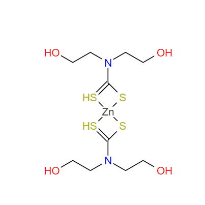 双(2-羟乙基)二硫代甲酸锌