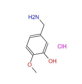 3-羟基-4-甲氧基苄胺盐酸盐