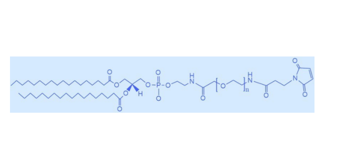 DSPE-PEG2K-MAL DSPE-PEG-MAL 磷脂修饰聚乙二醇 马来酰亚胺