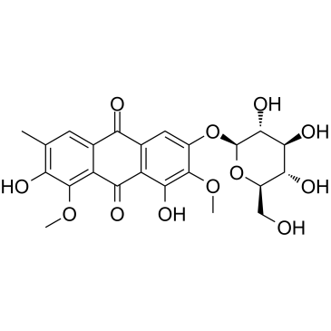 橙黄决明素-6-O-葡萄糖苷，129025-96-3，现货直采。