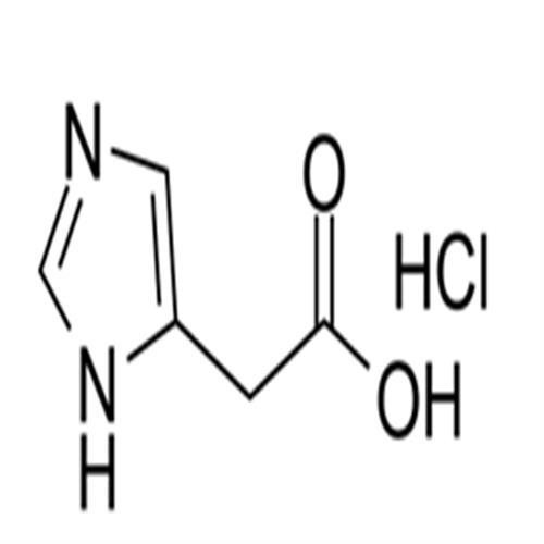 Imidazoleacetic acid hydrochloride.png