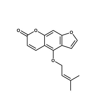 4-((3-甲基丁-2-烯-1-基)氧基)-7H-呋喃[3,2-g]苯并吡喃-7-酮