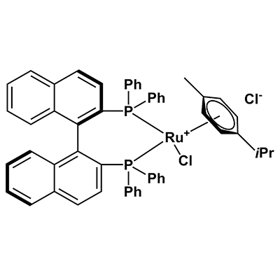 氯[（R )-(+)-2,2' - 双（二苯基膦）-1,1' - 联萘]（伞花烃）氯化钌（II）