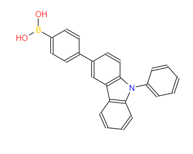 (4-(9-苯基-9H-咔唑-3-基)苯基)硼酸