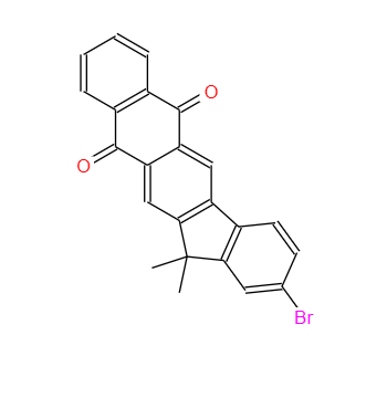 2-溴-13,13-二甲基-6H-茚并[1,2-b]蒽-6,11(13H)-二酮