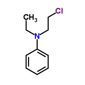 N-乙基-N-氯乙基苯胺 有机合成中间体 92-49-9