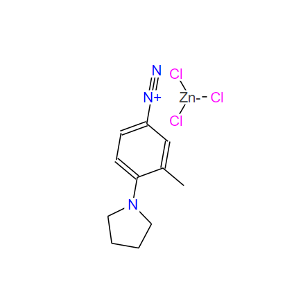 3-甲基-4-(1-吡咯烷基)重氮苯三氯锌酸盐